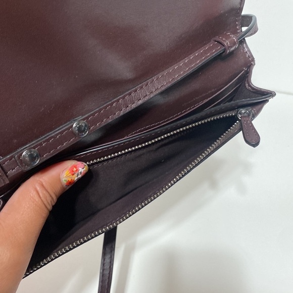 Coach x Keith Haring Hayden Foldover Glitter Crossbody Clutch Walle… - Picture 11 of 17